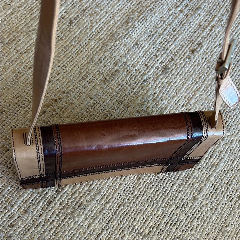 Prada Leather Bag in Brown and Tan - Picture 7 of 14